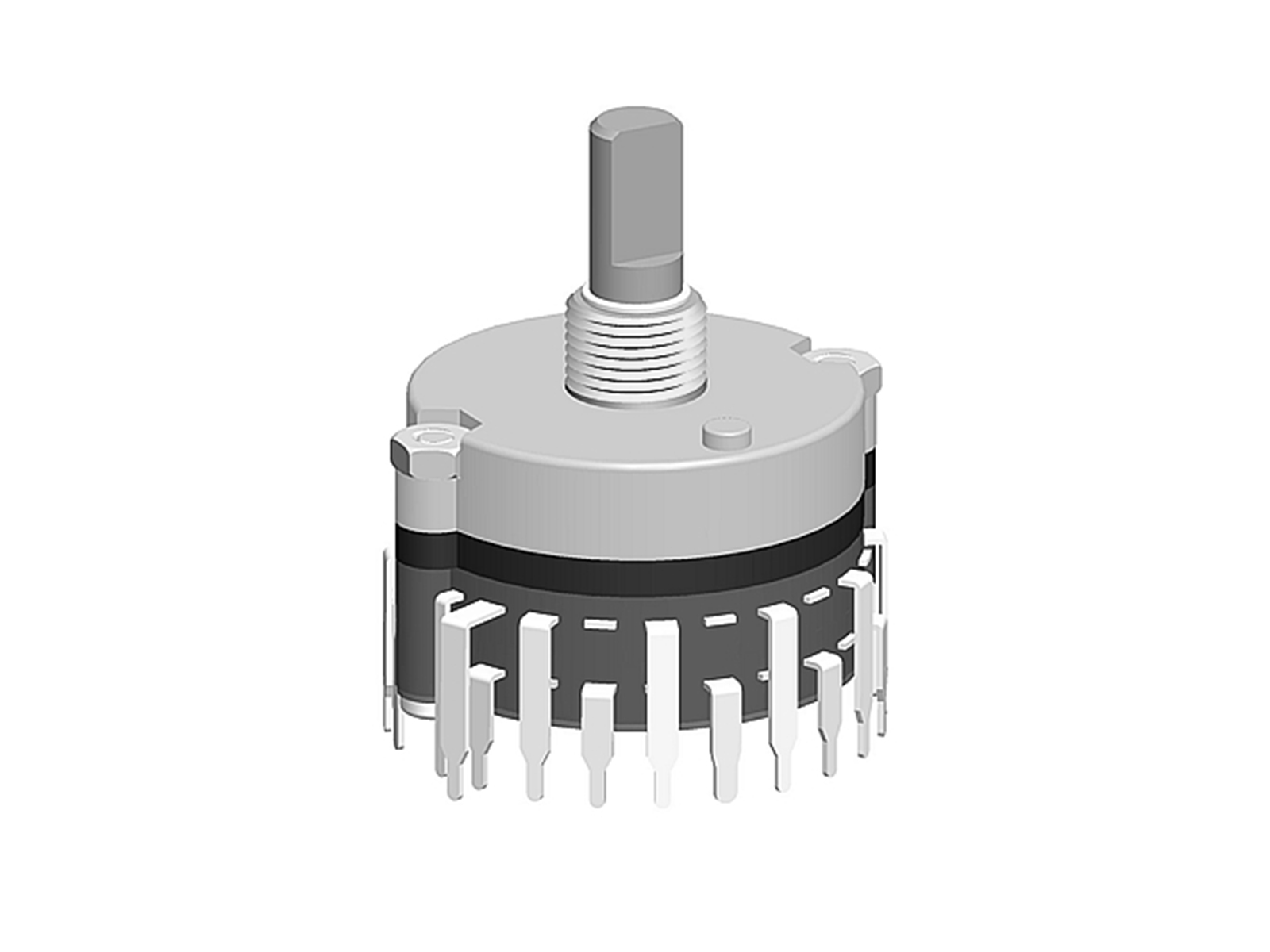 Interruptor de rota rotativa RE32 2~12 posições