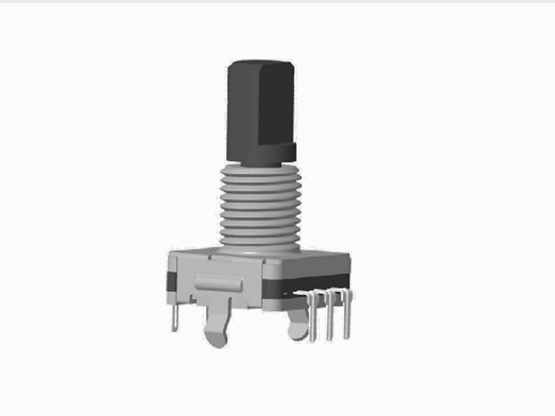 EC11 Encoder Rotativo de Eixo Metálico com Bucha Rosqueada