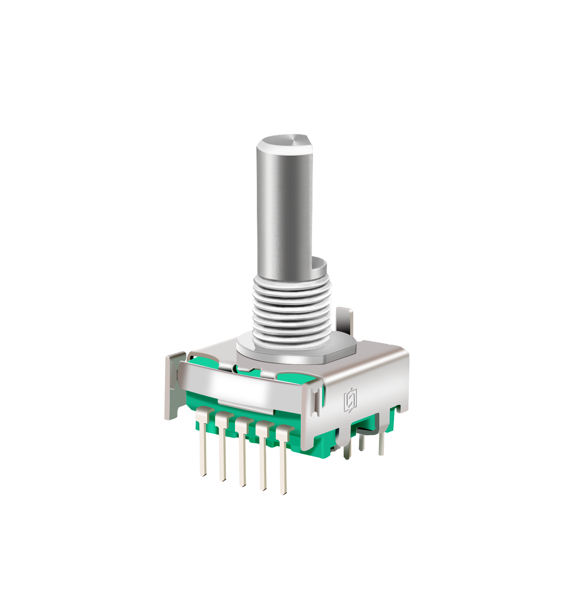 Interruptor de rota rotativo de eixo metálico RS1701